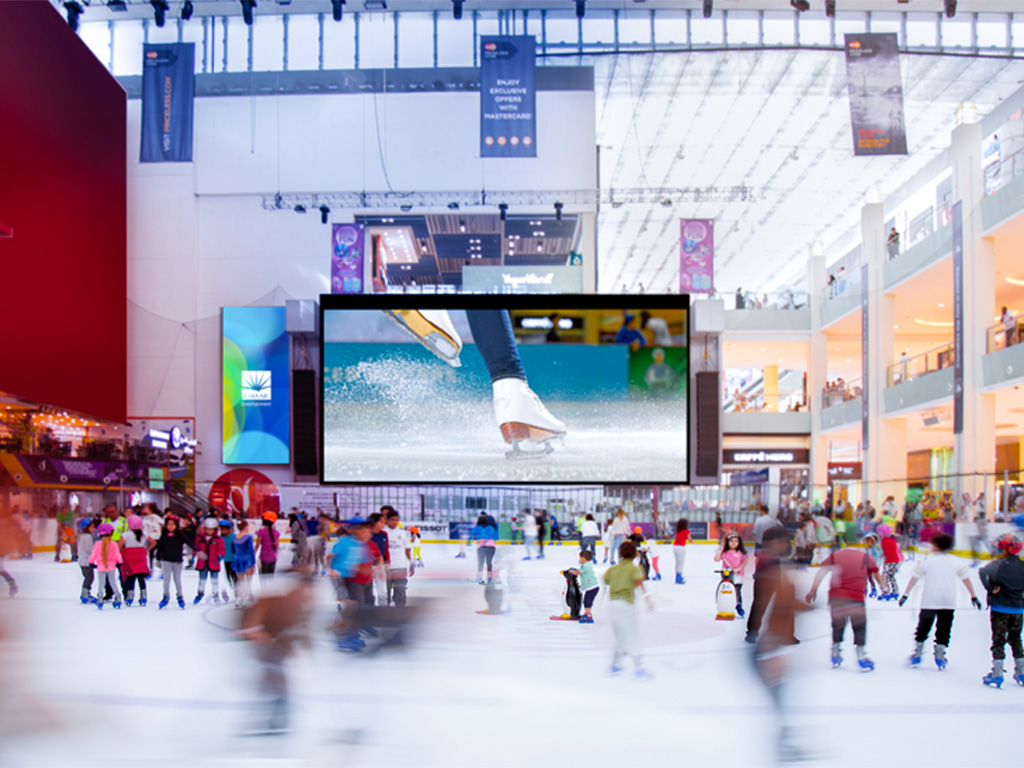 Dubai Mall Ice Rink